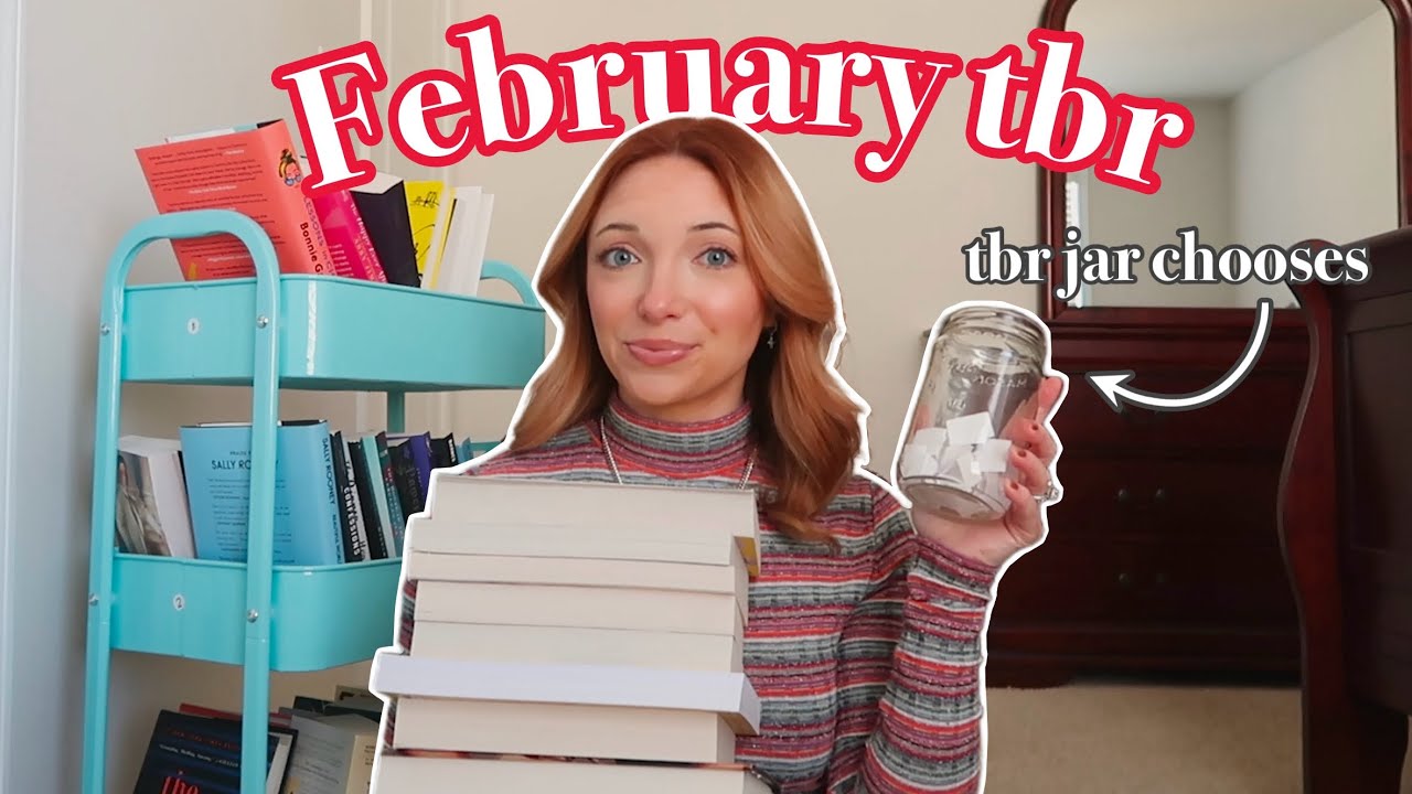 What I'm Reading in February 2025: TBR jar chooses my reads ❤️🫙🩷