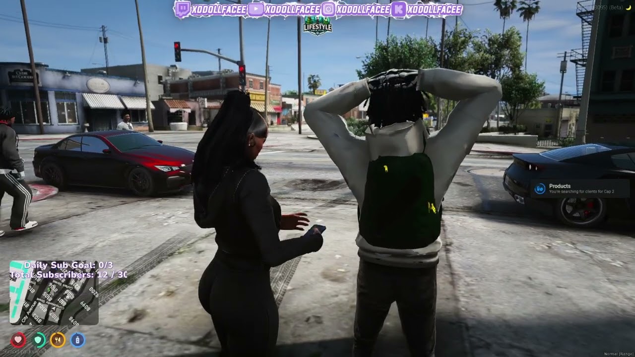 Doll plays GTA V | Neveah Monroe in Lifestyle  RP  (full stream)