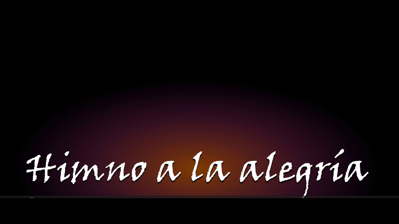 Himno a la alegría, en versión teclado midi