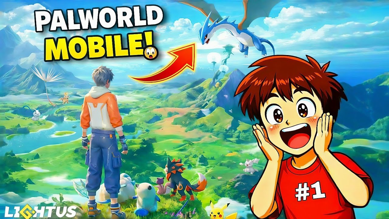 FINALLY🔥 PALWORLD ON MOBILE?! 😳 @DattraxGaming 