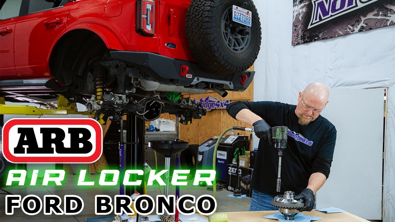 Установка ARB Air Locker — Ford Bronco 2021+