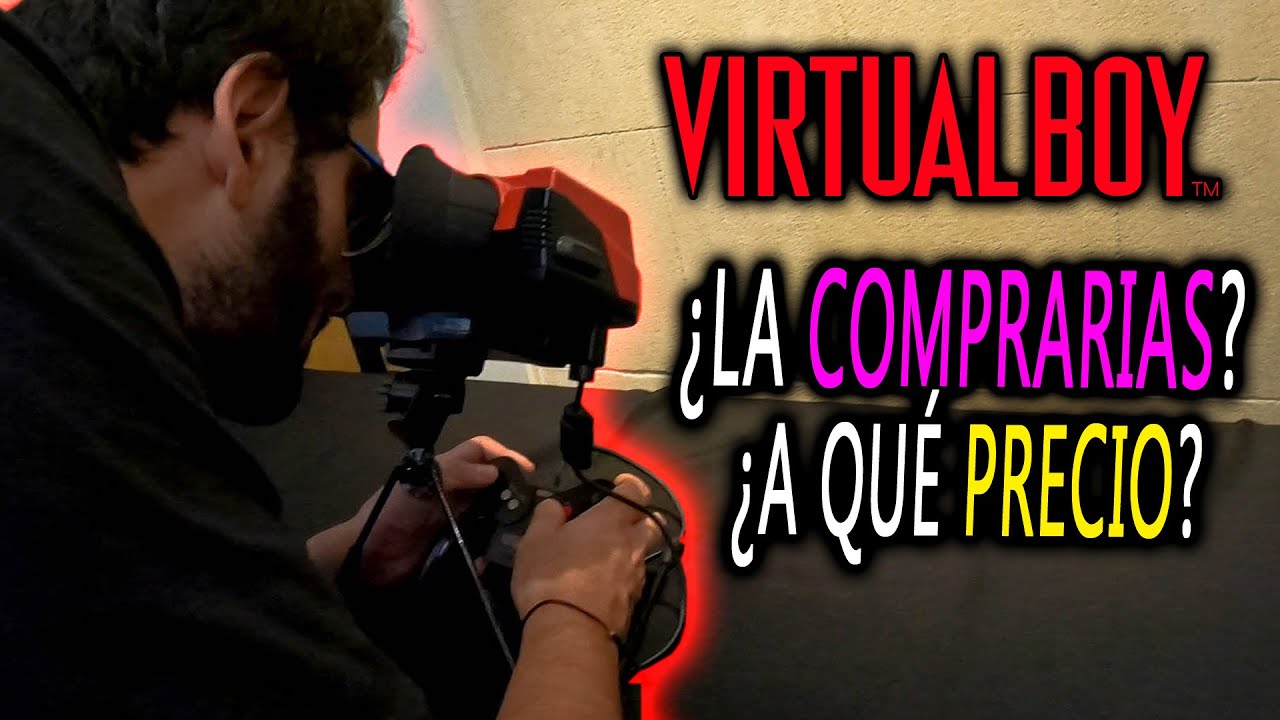 El fracaso de Nintendo👎 VIRTUAL BOY ¿Qué es y cuanto cuesta?