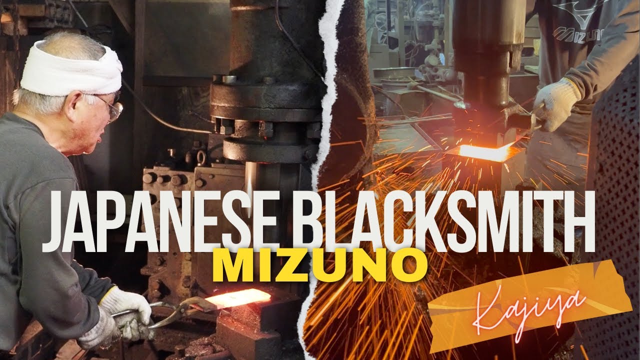 Making a Mizuno (水野) Kanna Blade - Japanese Blacksmith - Master of Traditional Crafts