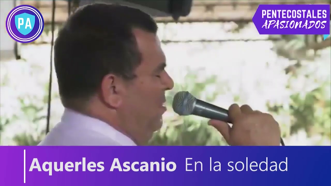 aquerles Ascanio en la soledad en vivo 2020