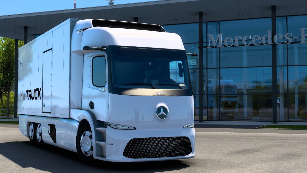 Mercedes Benz Urban E-Truck | Euro Truck Simulator 2 | Mod + Download Link