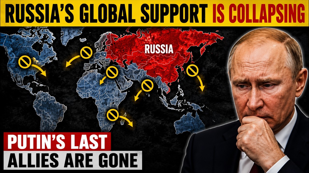 Russia's Global Support Is Collapsing &mdash; Putin's Last Allies Are Gone