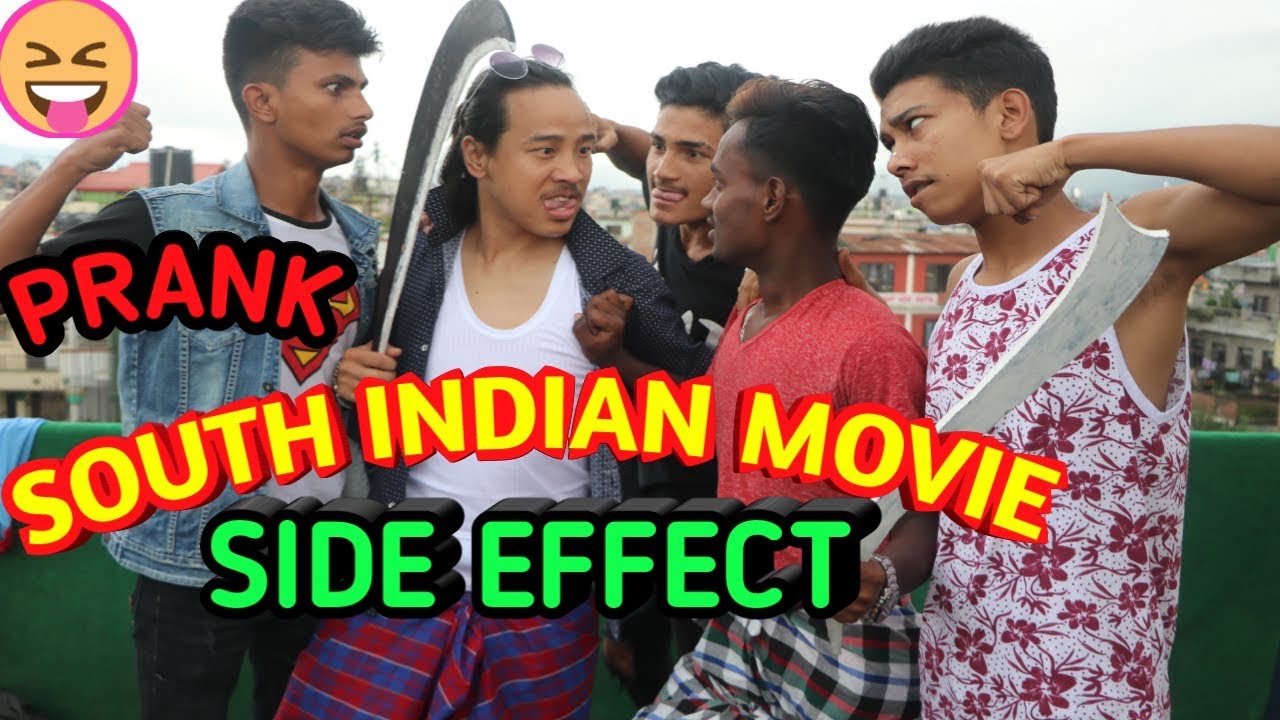 nepali prank - south indian movie side effect || nepali prank video || Alish Rai ||