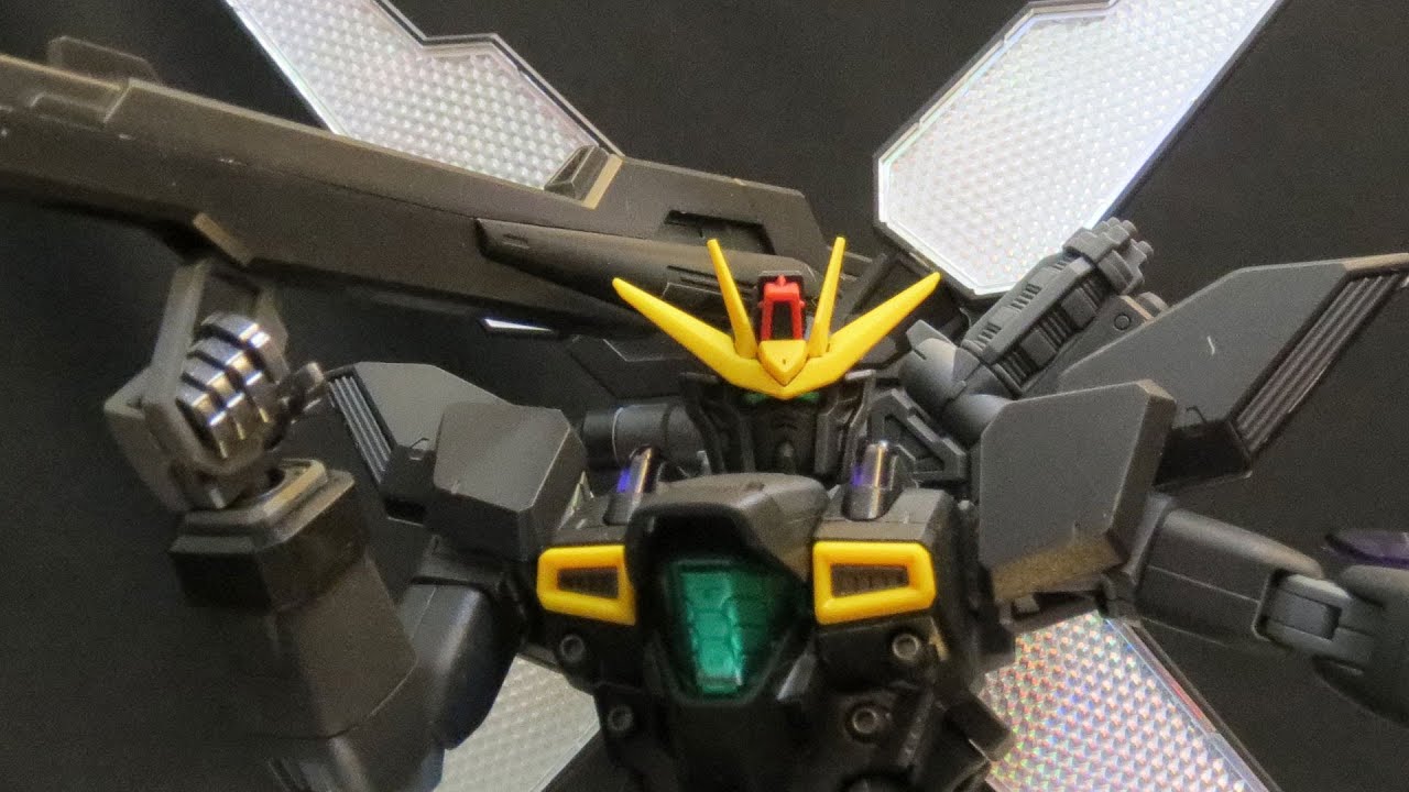 MG Black Gundam X - Under the Moonlight Kai's painted plastic model review ガンプラ