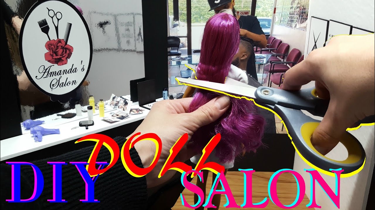DIY - How to make Amanda's Salon in Miniature