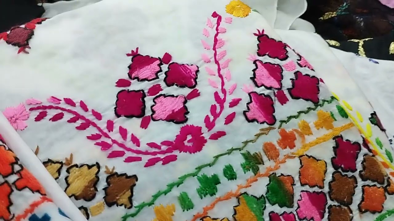 Multani embroidered Dupatta & Salwar||Handmade gota work salwar||#shoppingvlog#localmarket#Multani