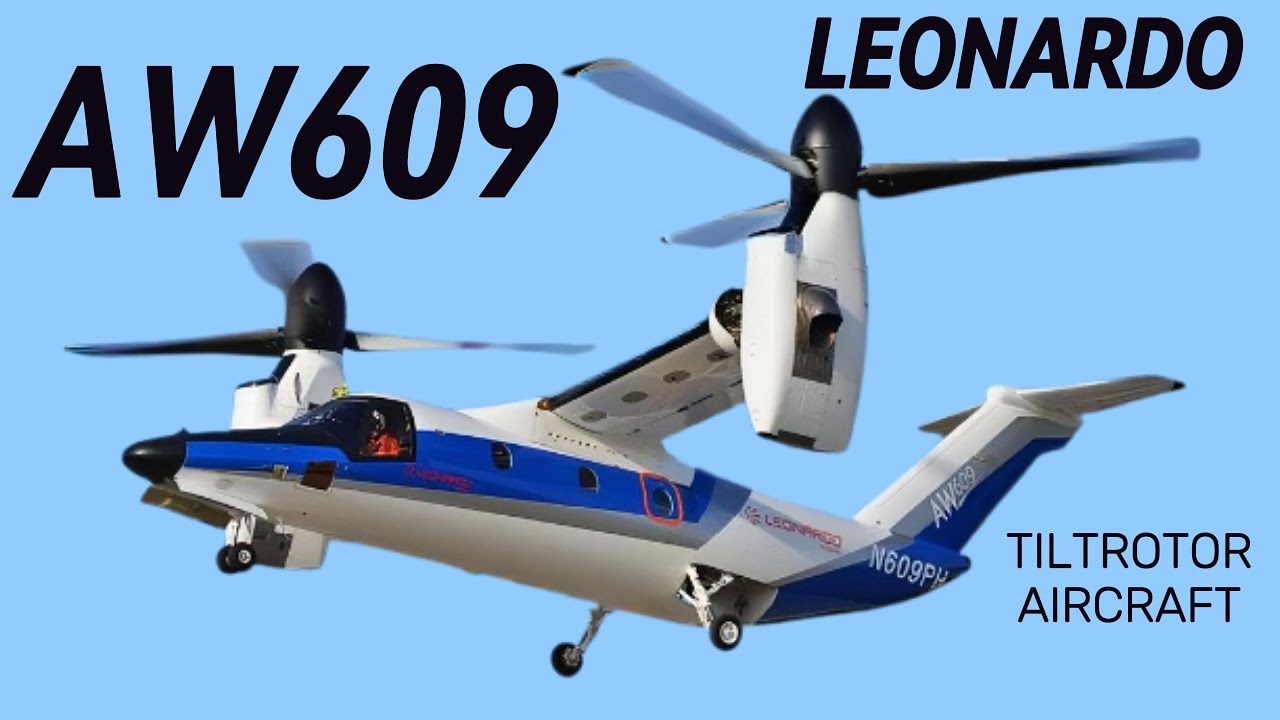 Leonardo AW609: революция в авиации с универсальностью конвертоплана