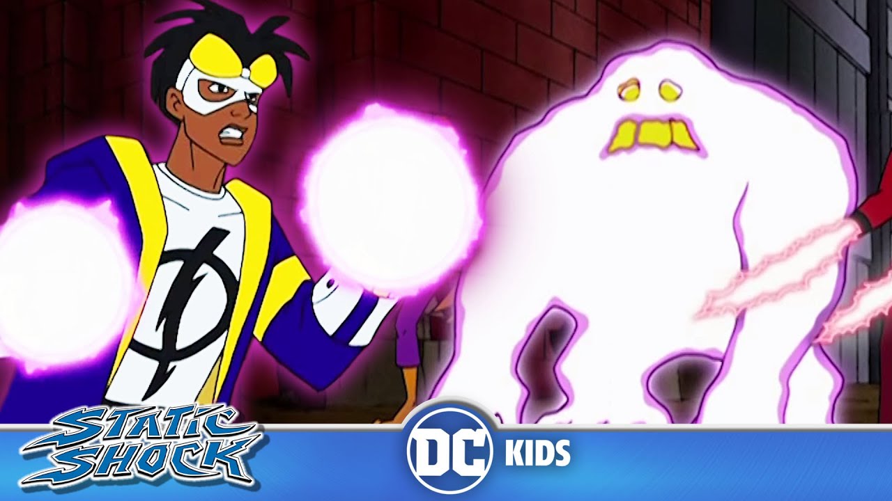 Static Shock | Static Shock Meets The Meta Human Gang | @dckids​