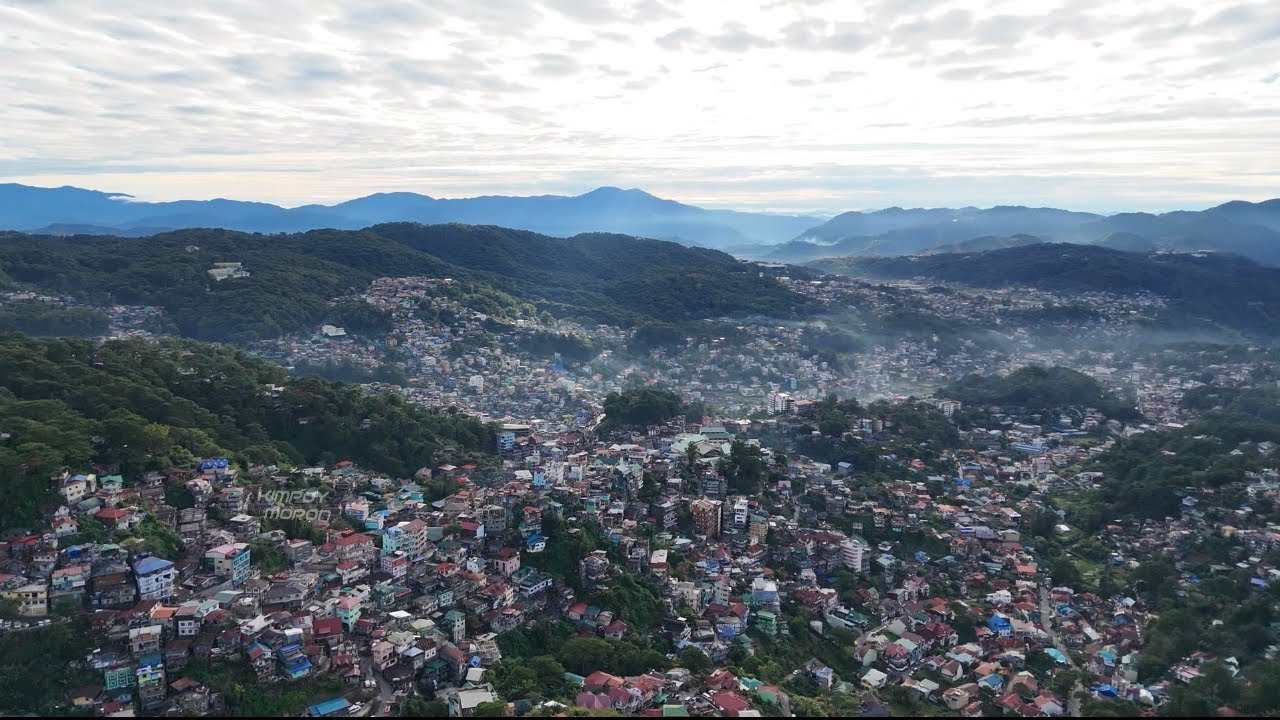 Baguio city Drone Shots 🫶🏻 