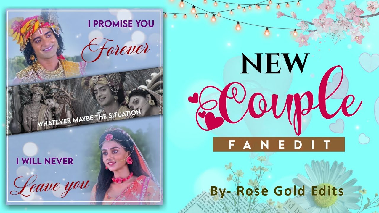 Couple Edit for Fanpage || Couple Fanpage Edit || Radha krishna Edit || Editing Tutorial for Fanpage