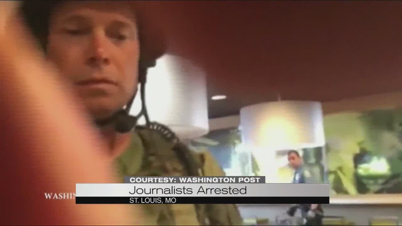 Journalist arrested