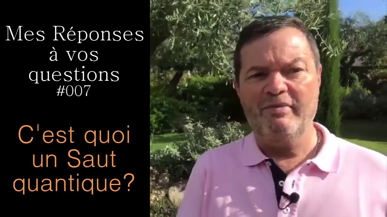 C'est Quoi Un Saut Quantique?