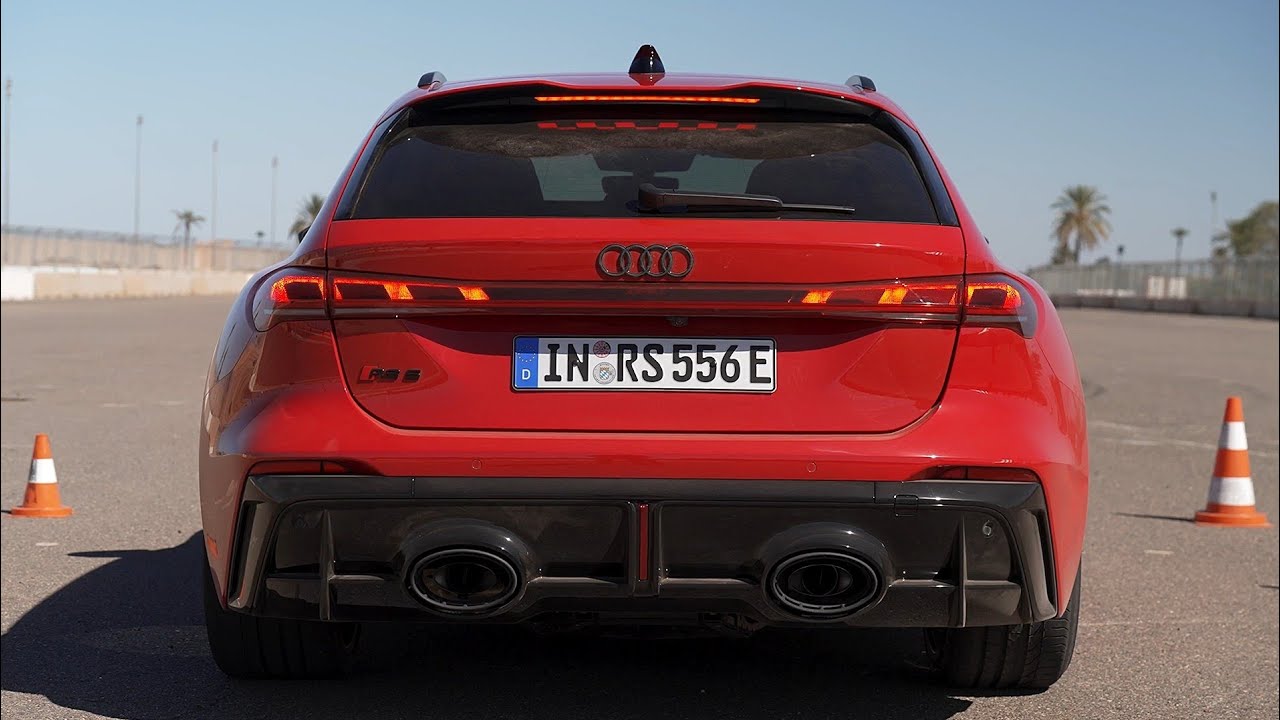 New 2026 Audi RS5 Avant | Brutal Test Drive | Launch Control and Crazy Sound