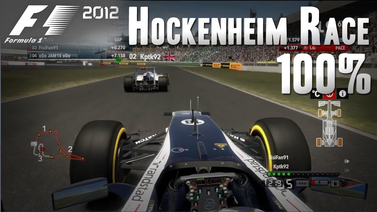 F1 2012 | Hockenheim 100% Online Race
