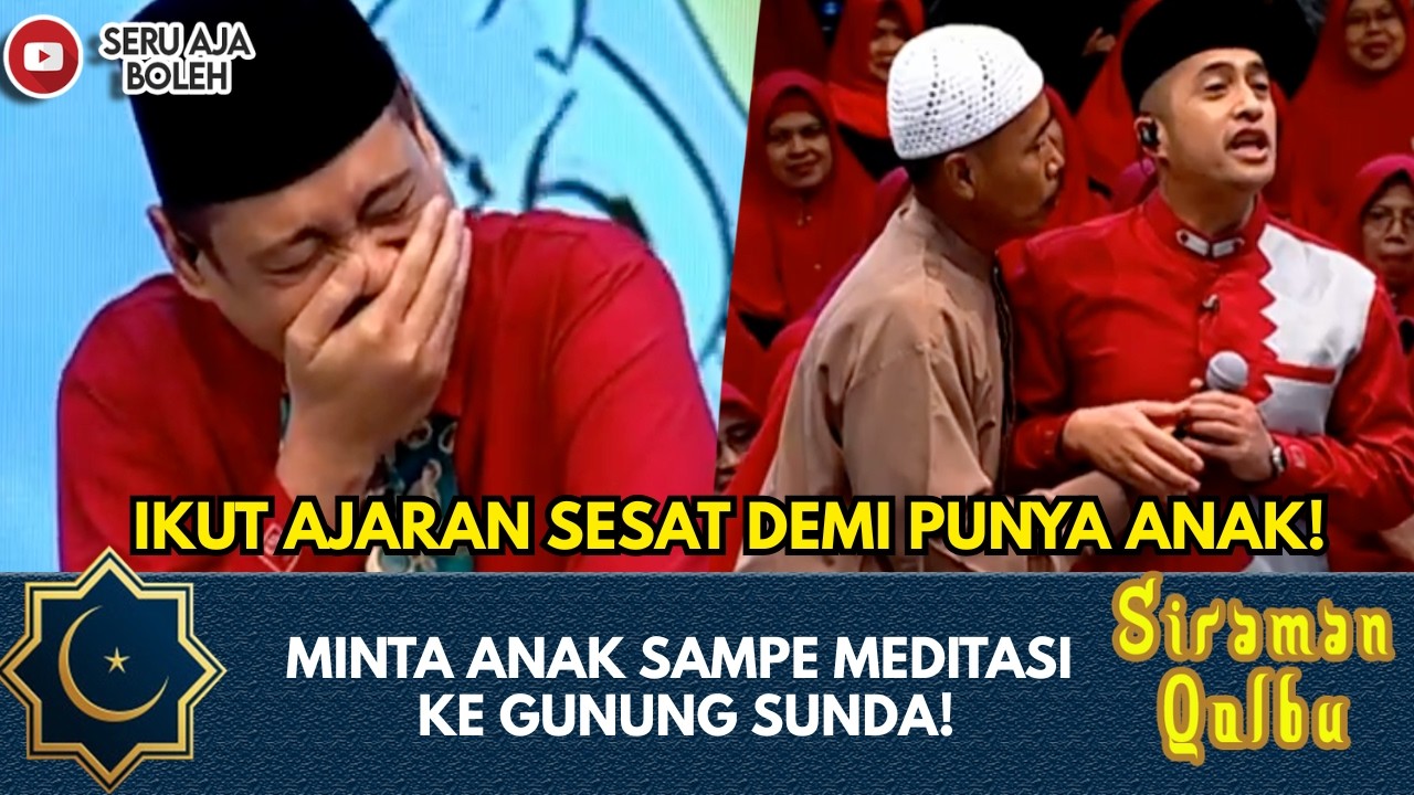 MINTA ANAK SAMPE MEDITASI KE GUNUNG SUNDA!I | SIRAMAN QOLBU EXTENDED