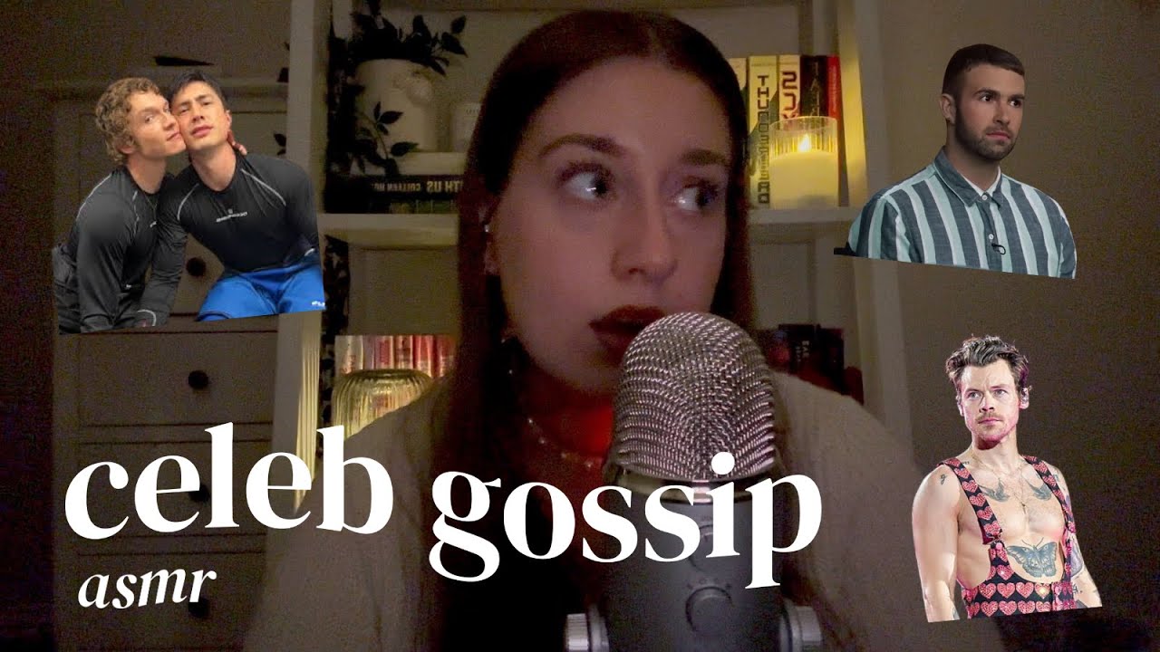 asmr | your pop culture update (more harry styles / beckhams tea, tv hype, viral moments)