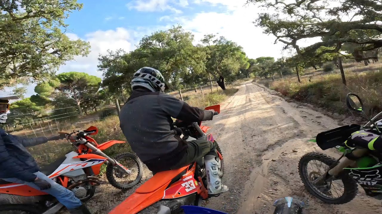 Enduro com amigos , ktm 250 , ktm 350 , pit bike e kxf 450 