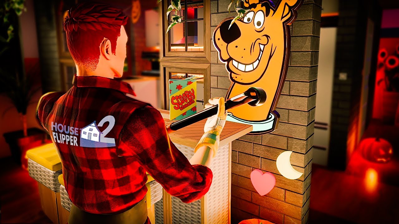 РЕМОНТ ДОМА С ПРИЗРАКОМ с Олегом Брейном! // HOUSE FLIPPER 2 Scooby-Doo DLC