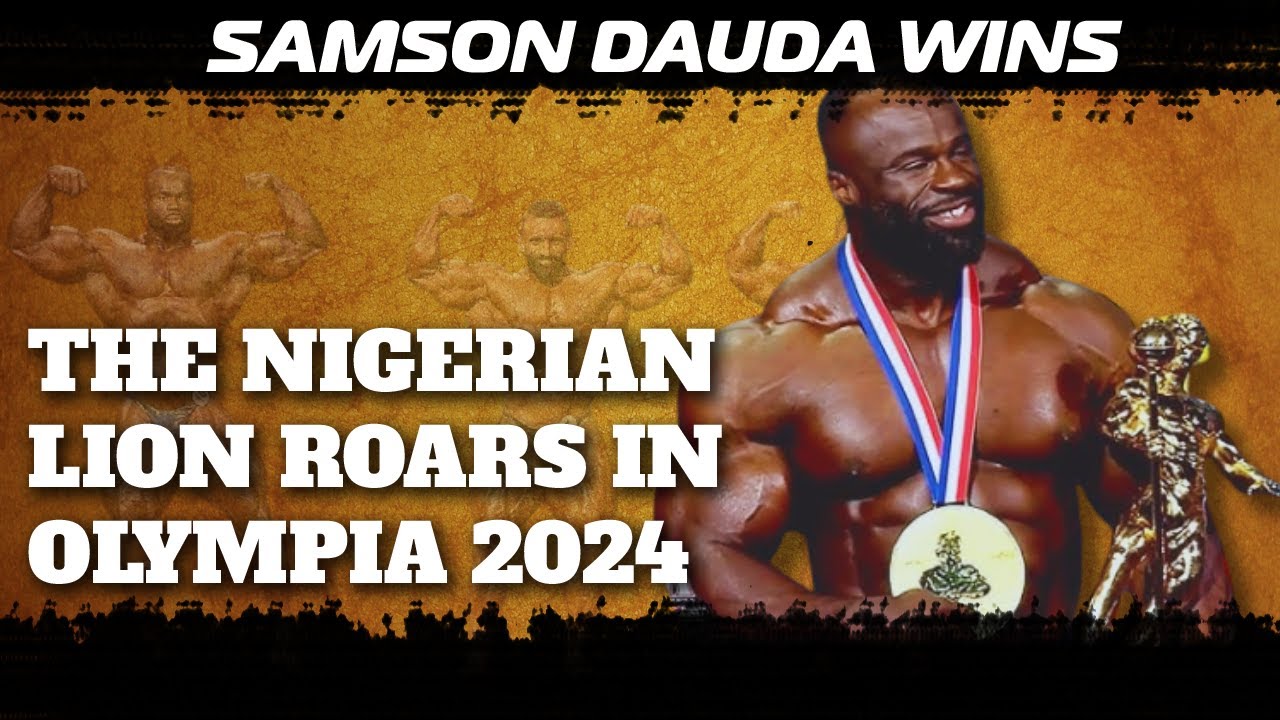 Samson Dauda wins / The Nigerian Lion roars in Olympia 2024 / Samson Dauda
