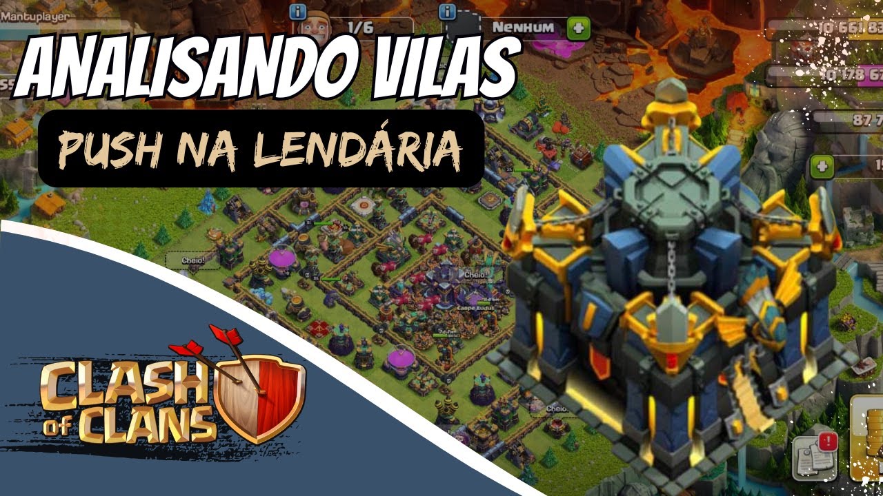 Analisando vilas dos inscritos e Hammer Jam. Última Live antes do lançamento do CV17! APROVEITE!
