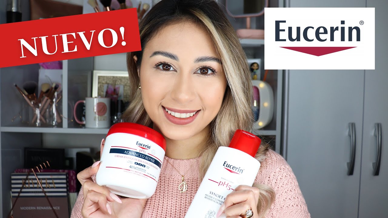 NUEVA CREMA EUCERIN pH5 ADVANCED REPAIR PIEL MUY SECA Y SYNDET GEL JABÓN PIEL SECA Y SENSIBLE!