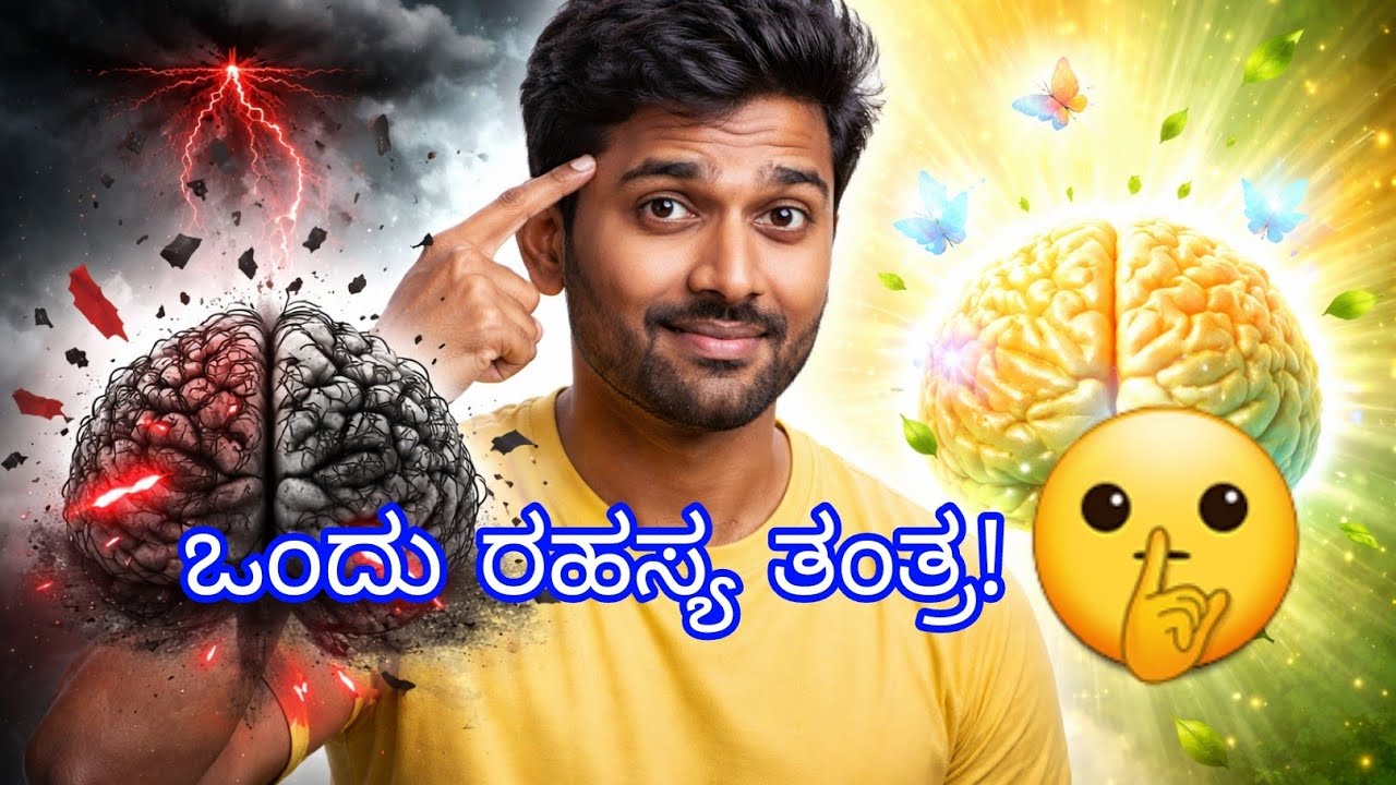 🌱🫵ನಿಮ್ಮ🧠 ಮನಸ್ಸಿನ ಕಸವನ್ನು ಕ್ಲೀನ್ ಮಾಡಿ./ Positive life Secret🦸‍♀️🌹