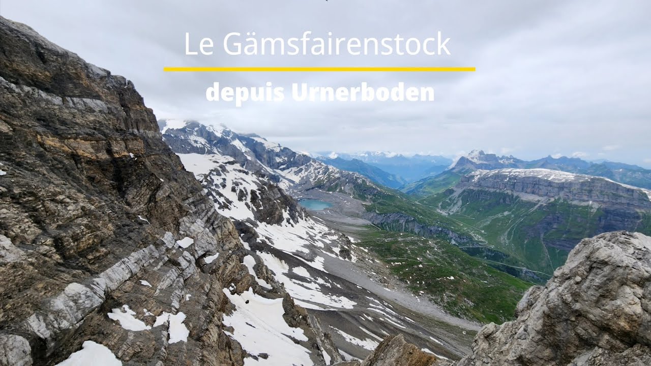 Le Gämsfairenstock depuis Urnerboden 🇨🇭