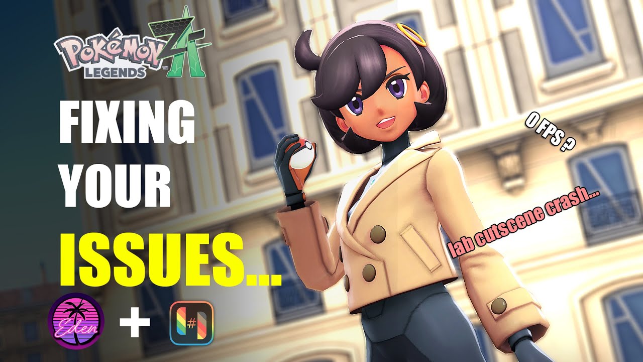 [Часть 2] Исправление проблем с Z-A в Pokemon Legends (сбой в лабораторной катсцене...) &mdash; эмулято...