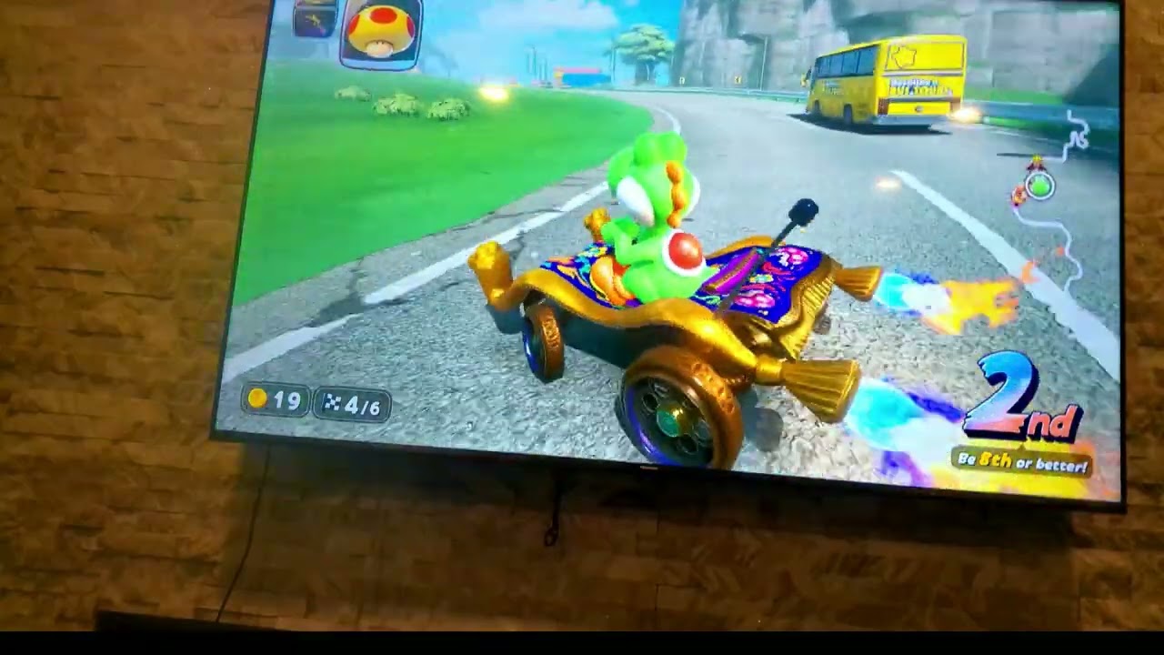 Mario Kart World First Gameplay: Knockout Tour: Golden Rally