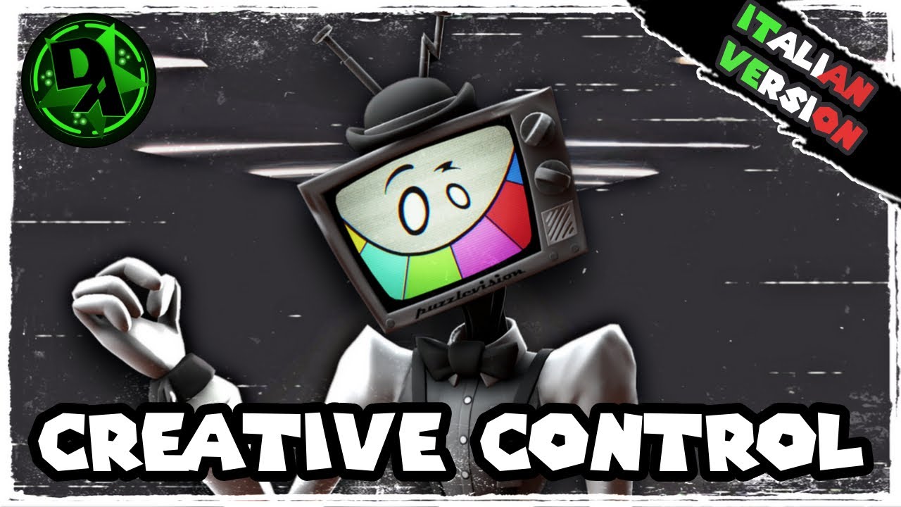 CREATIVE CONTROL in ITALIANO 🇮🇹 La CANZONE di MR.PUZZLEVISION ITALIAN VERSION - SMG4 SONG Movie ITA