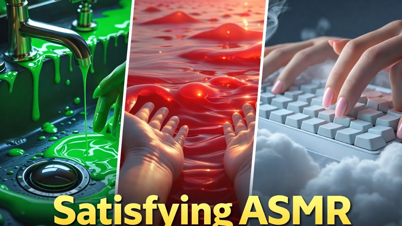 Endless Satisfying ASMR Loops | Jelly, Soap & Lava Textures | Relaxing Video