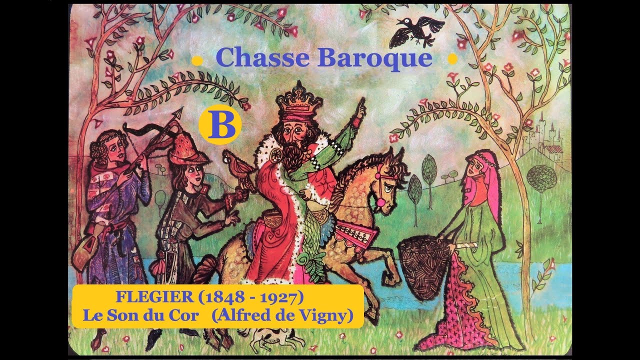 Ange FLEGIER (1848 - 1927) - Le Son du Cor (Po&egrave;me d' Alfred de Vigny) - G&eacute;rard Chapuis, Basse 1964