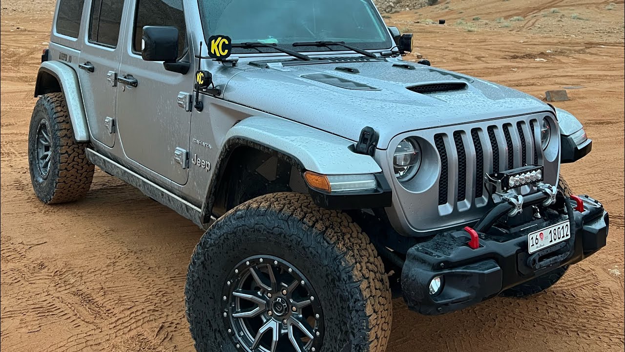 Jeep Wrangler JL Sahara لفة سريعه على تعديل جيب رانجلر جي ال