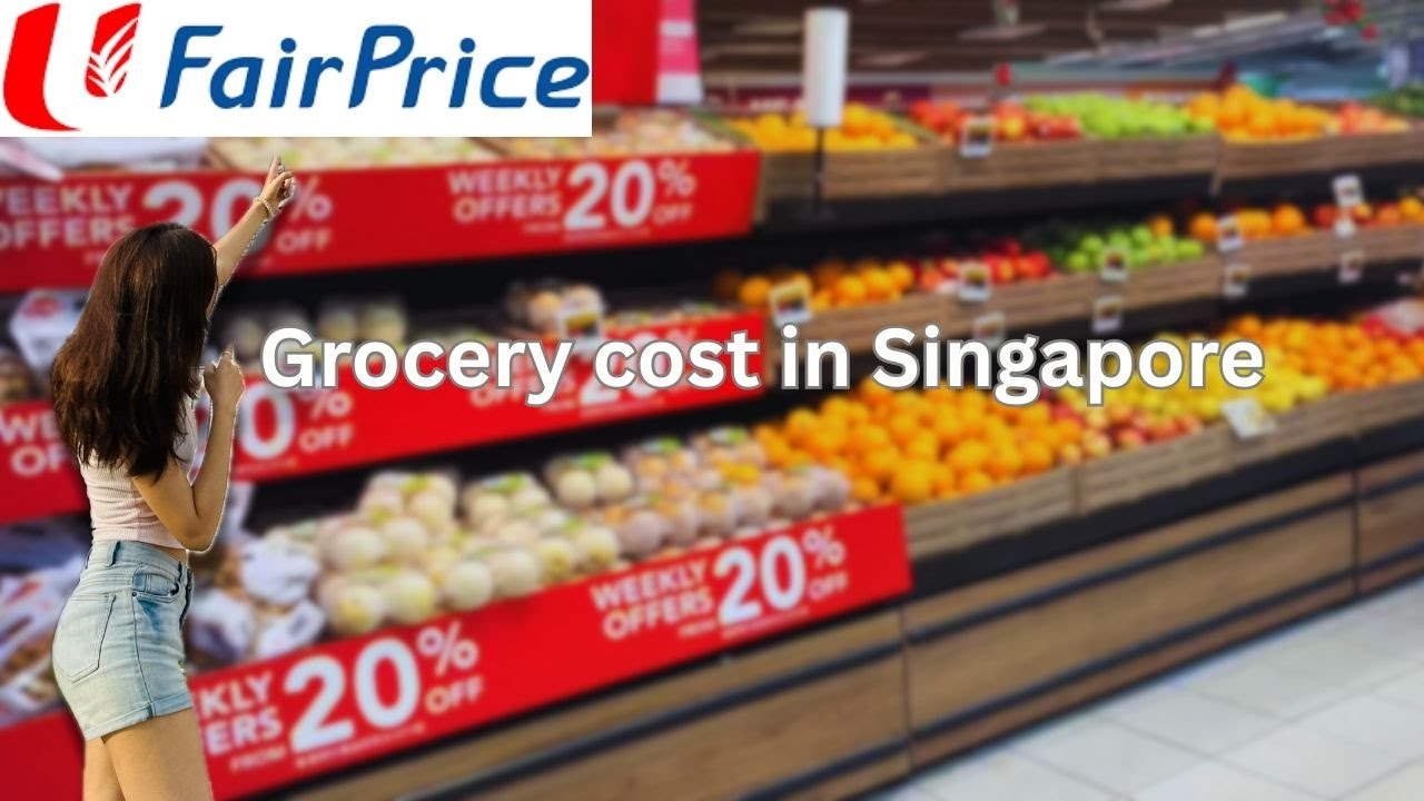 Shocking Grocery Prices in Singapore 🇸🇬 | Is It Really That Expensive?