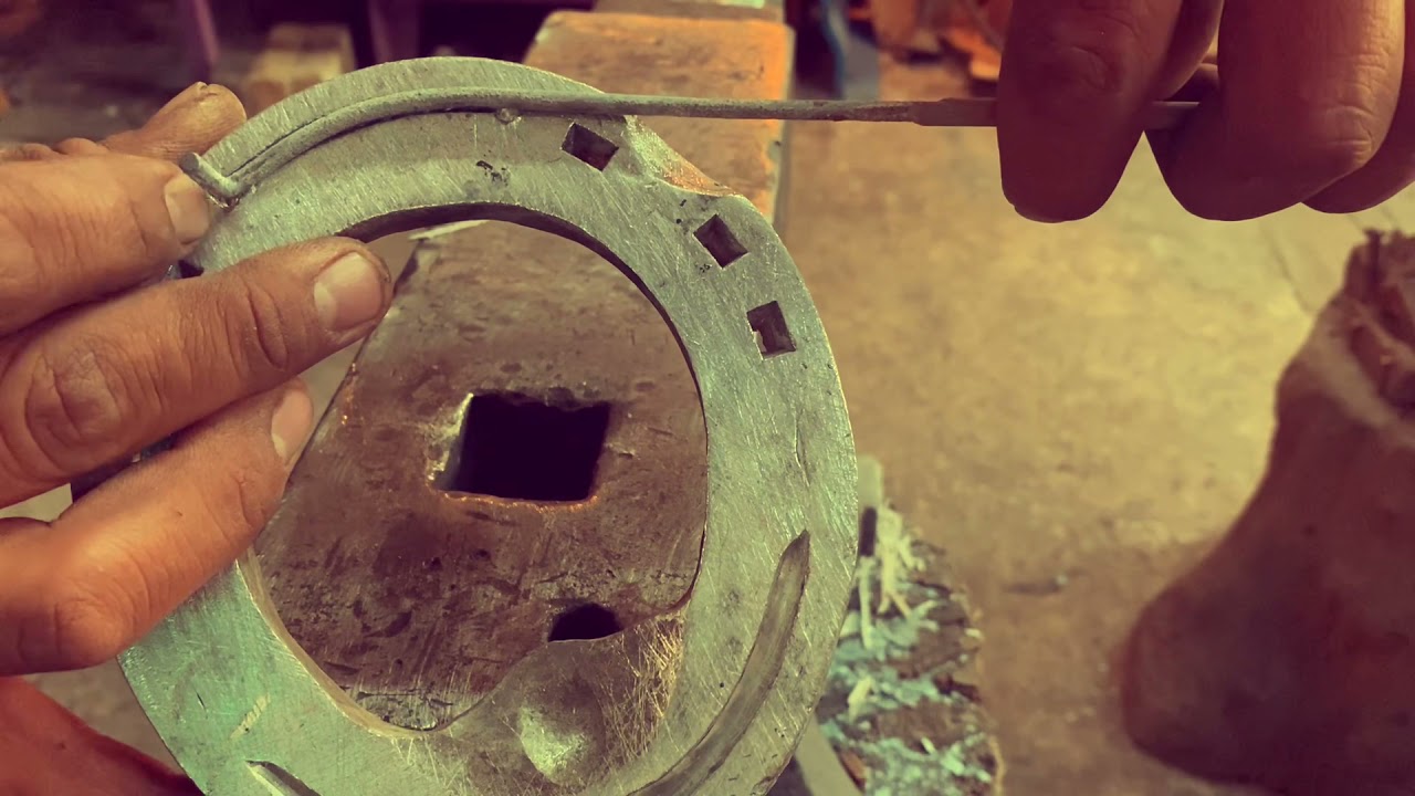 Inserto metálico en herradura de aluminio 🇲🇽🔥🇲🇽 🐴