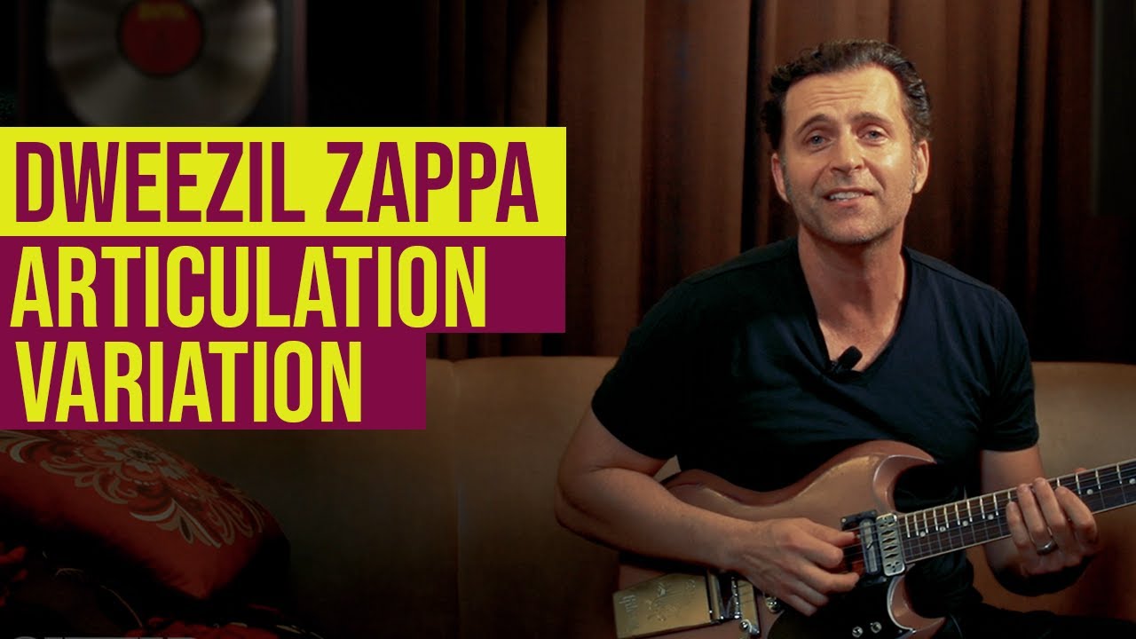 Dweezil Zappa - Transferring melodic lines to different string groups
