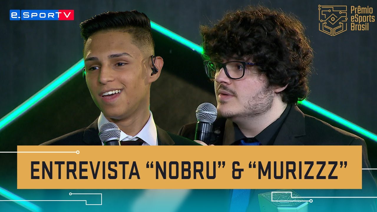 Nobru &eacute; o melhor atleta de FREE FIRE e Murizzz &eacute; o melhor atleta de OVERWATCH | e-SporTV
