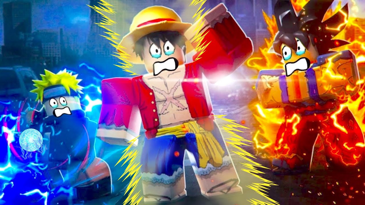 アニメの人気キャラ達で大乱闘ロブロックスやってみた【 Roblox 】