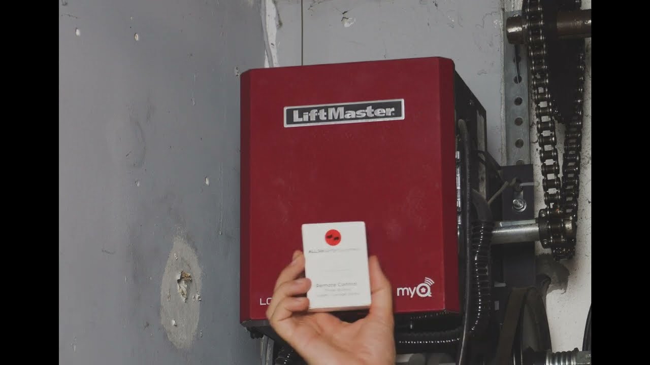 How to Program the 3-Button Remote FAS-RM893 V1 with a LiftMaster Garage or Commercial Door Operator