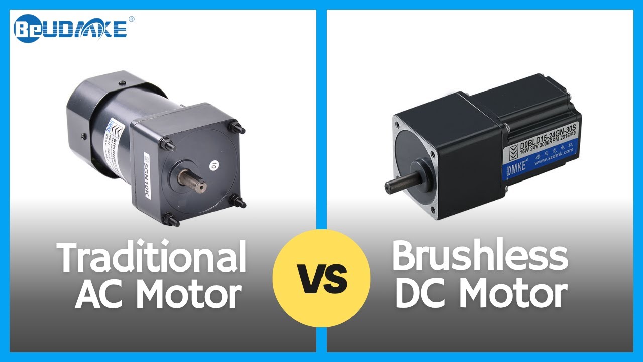 Brushless DC Motor vs Traditional AC Motor | Which Is Better for Modern Applications?