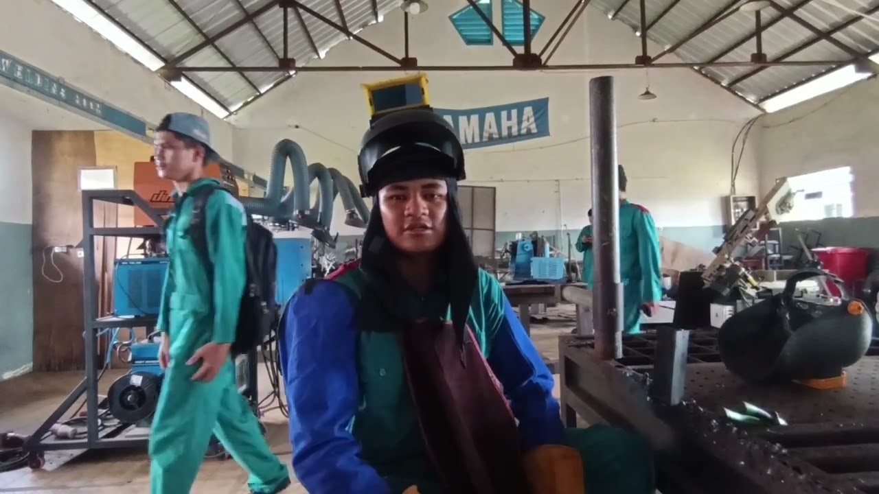 PROSES PENGELASAN POSISI 3F GMAW