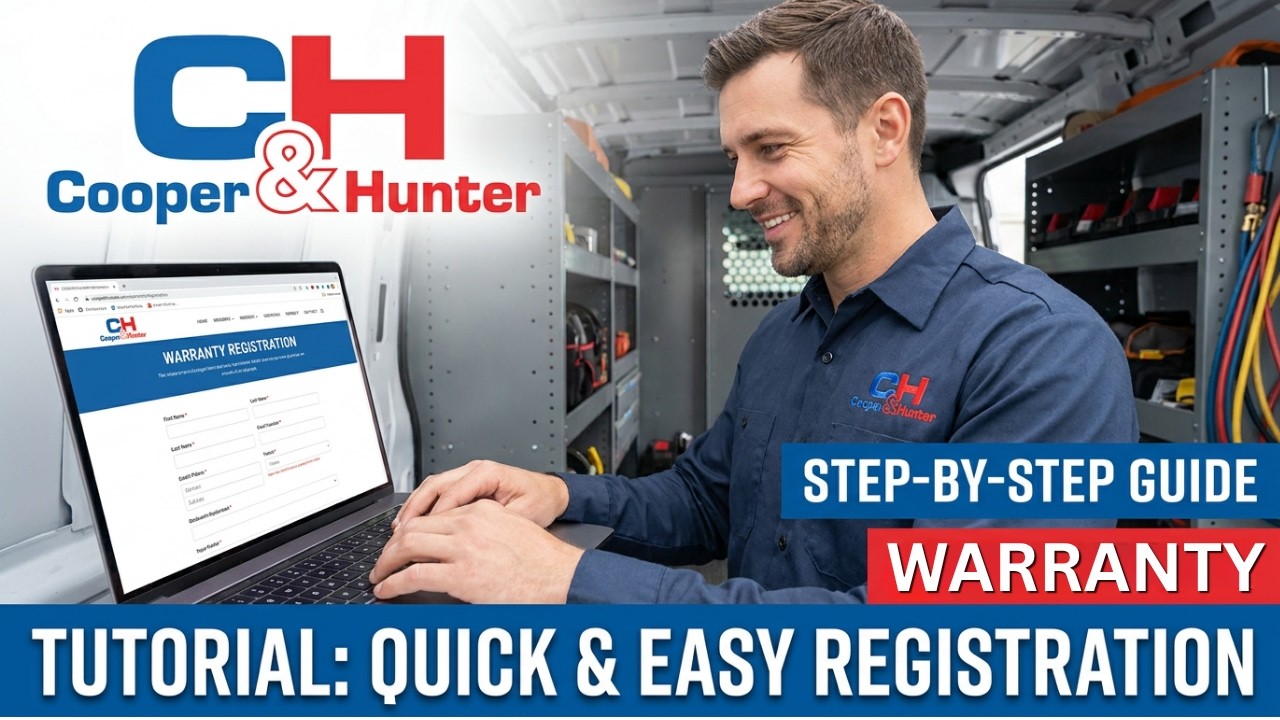Cooper&Hunter Warranty Registration Tutorial