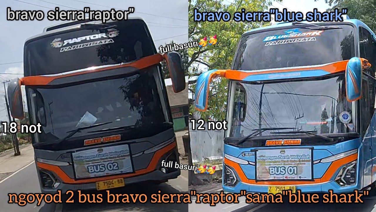 ngoyod dua bus bravo sierra 14 februari 2026.full stut + nada virallll🥳