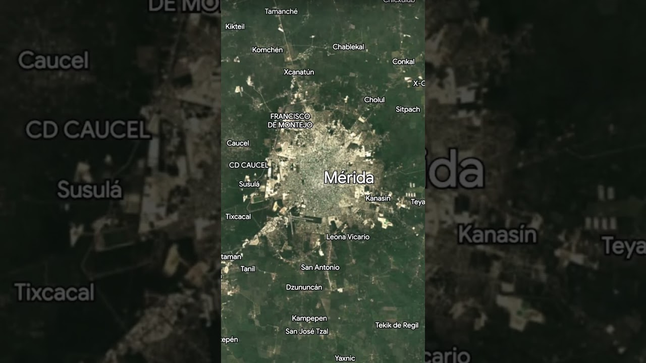 M&eacute;rida, Yucat&aacute;n 📍 #landrada #yucat&aacute;n #merida #googleearth