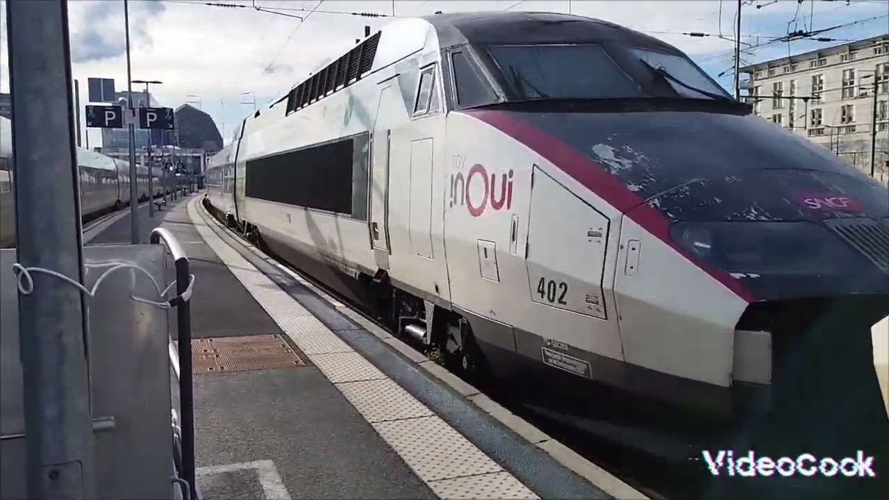 Spot en gare de Rennes (TGV Atlantique, TGV Neige, TER)