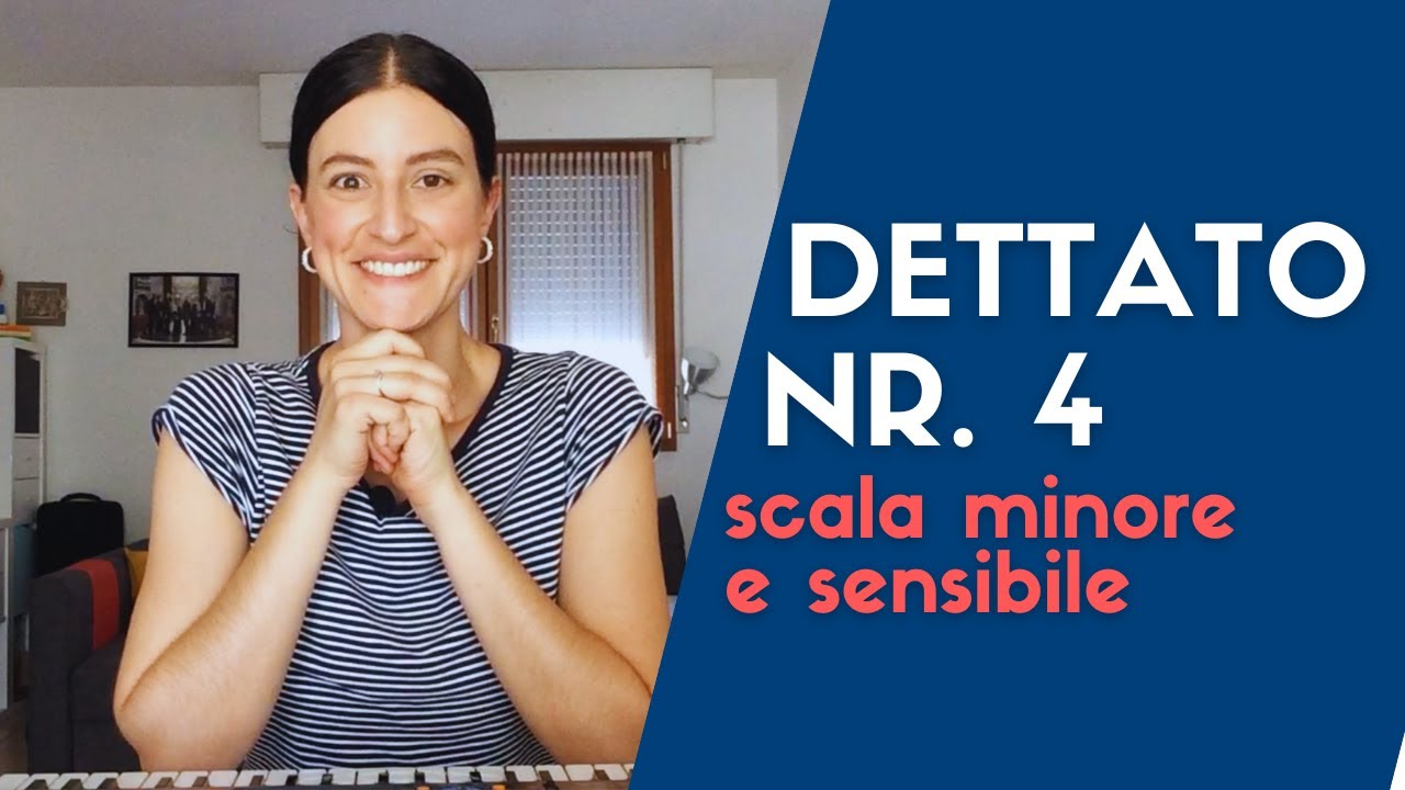 DETTATO MUSICALE NR. 4 - TUTORIAL PASSO PASSO | ear training, esercizio di dettato melodico